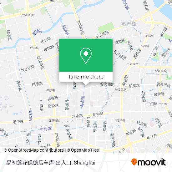 易初莲花保德店车库-出入口 map