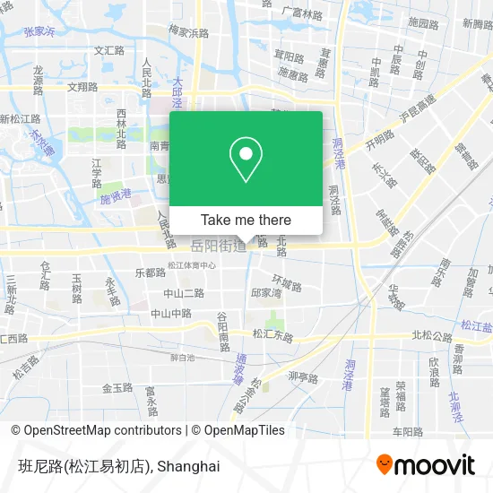 班尼路(松江易初店) map