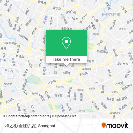 和之礼(金虹桥店) map