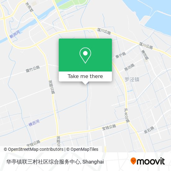 华亭镇联三村社区综合服务中心 map