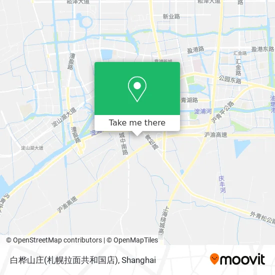 白桦山庄(札幌拉面共和国店) map