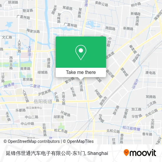 延锋伟世通汽车电子有限公司-东1门 map