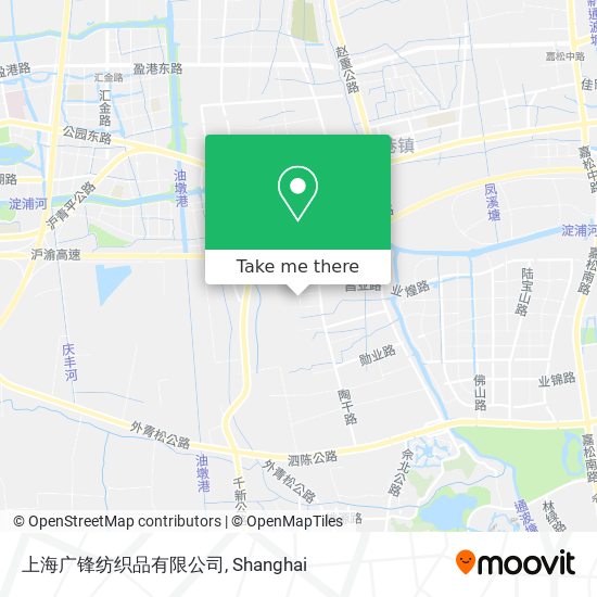 上海广锋纺织品有限公司 map