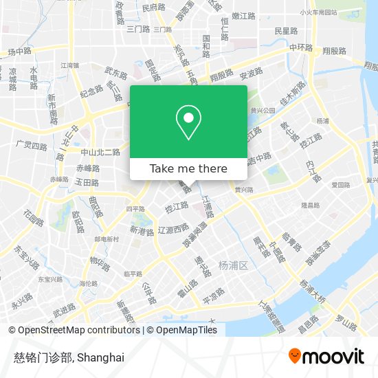 慈铬门诊部 map