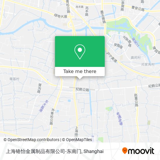 上海铬怡金属制品有限公司-东南门 map