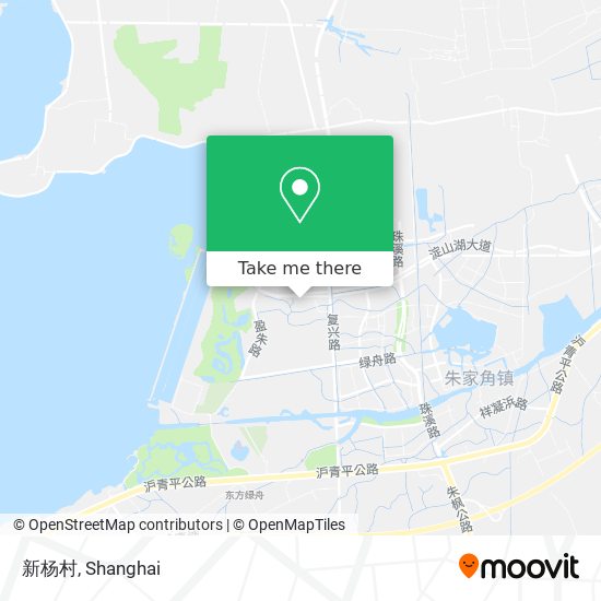 新杨村 map