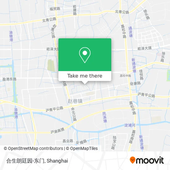 合生朗廷园-东门 map