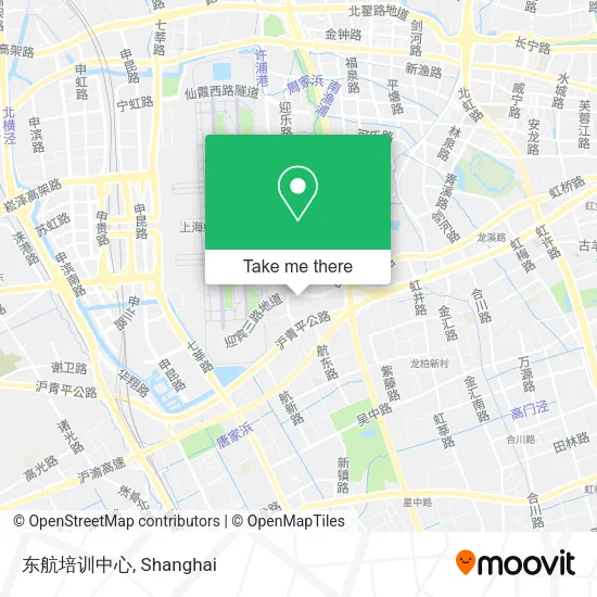 东航培训中心 map