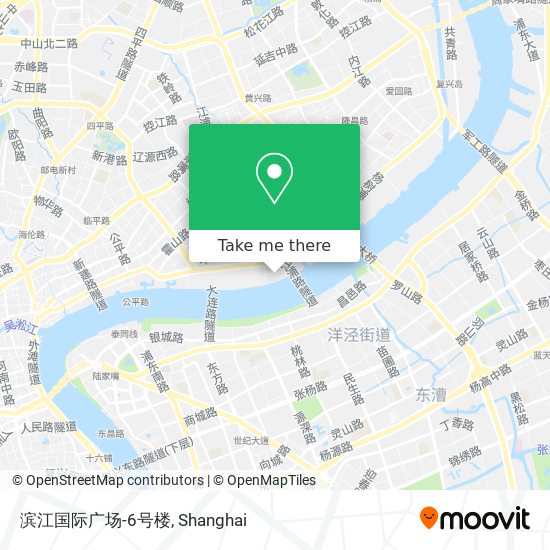 滨江国际广场-6号楼 map