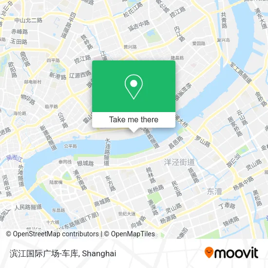 滨江国际广场-车库 map