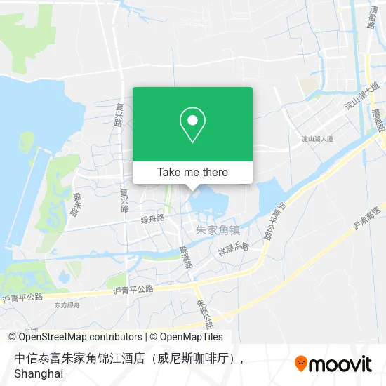 中信泰富朱家角锦江酒店（威尼斯咖啡厅） map
