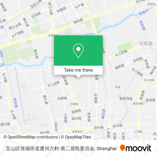 宝山区张庙街道通河六村-第二居民委员会 map