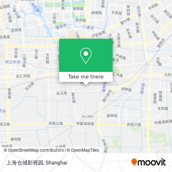 上海仓城影视园 map