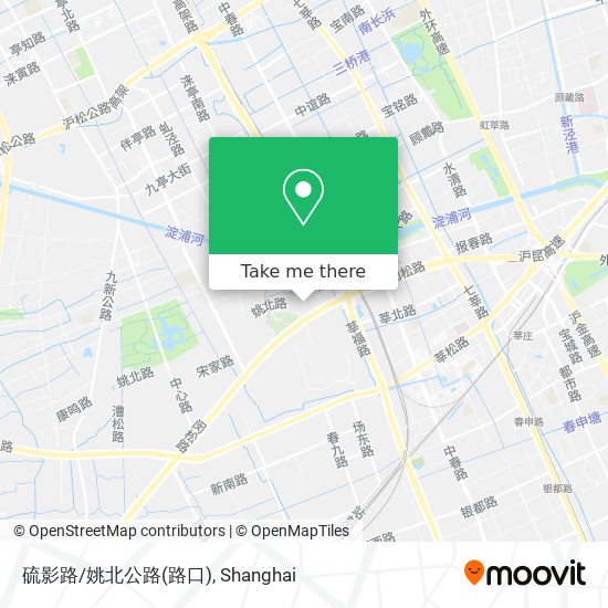 硫影路/姚北公路(路口) map