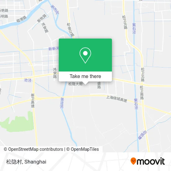 松隐村 map