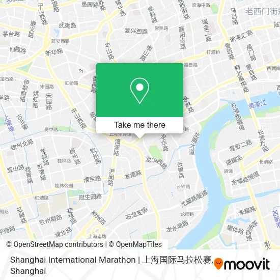 Shanghai International Marathon | 上海国际马拉松赛 map