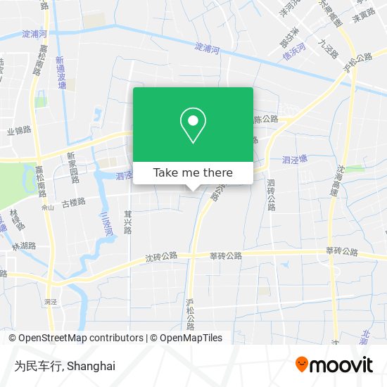 为民车行 map
