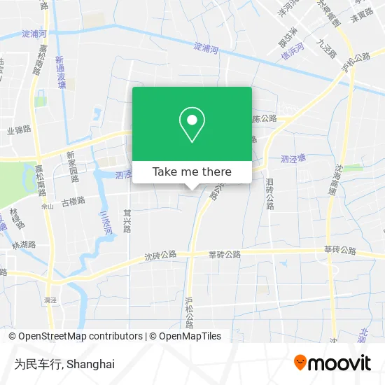 为民车行 map