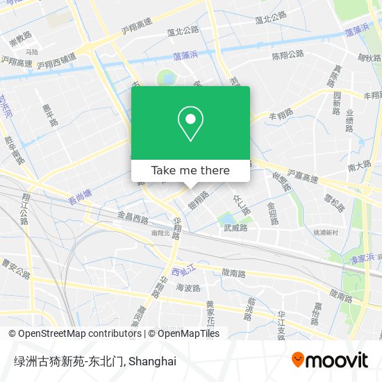 绿洲古猗新苑-东北门 map