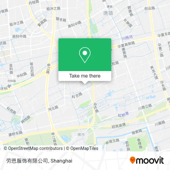 劳恩服饰有限公司 map