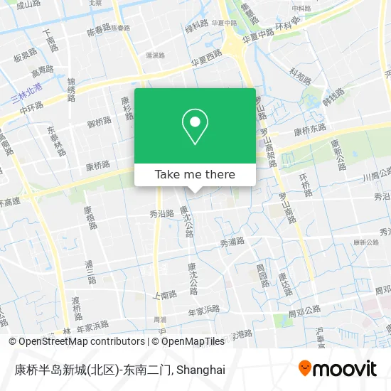 康桥半岛新城(北区)-东南二门 map