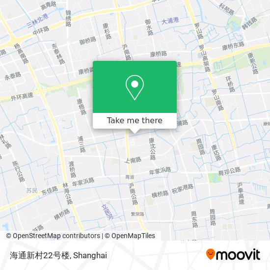 海通新村22号楼 map