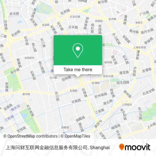 上海问财互联网金融信息服务有限公司 map