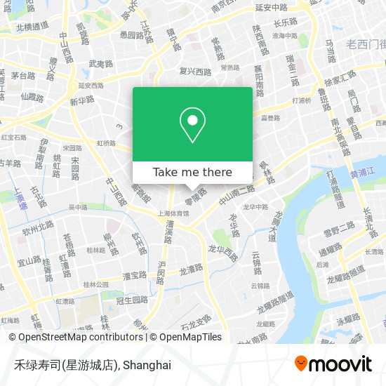 禾绿寿司(星游城店) map