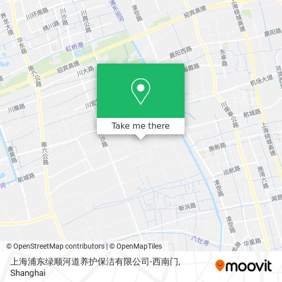 上海浦东绿顺河道养护保洁有限公司-西南门 map