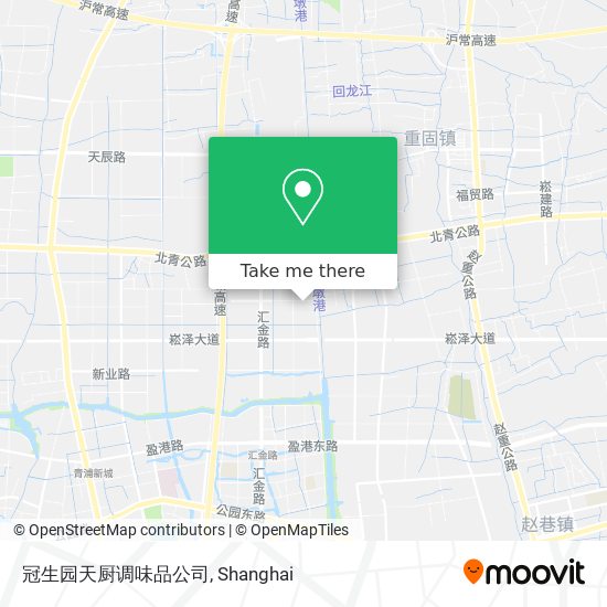 冠生园天厨调味品公司 map
