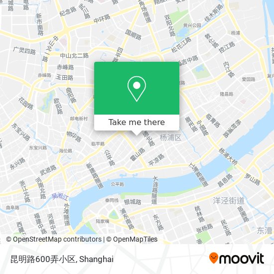 昆明路600弄小区 map