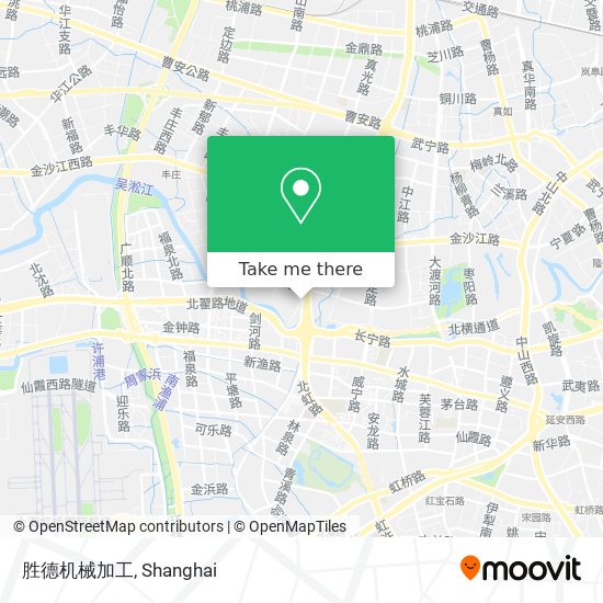 胜德机械加工 map