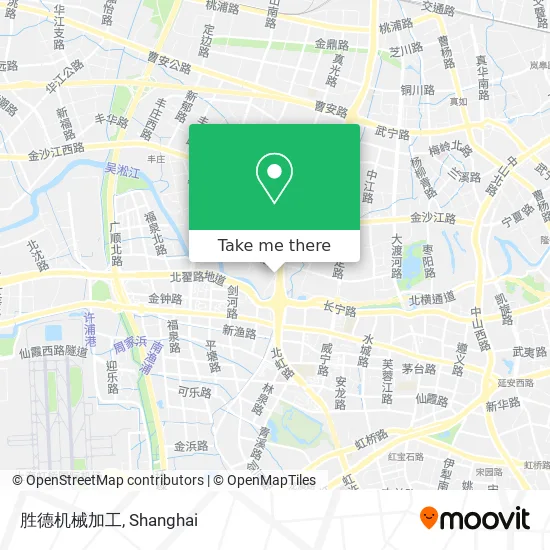 胜德机械加工 map