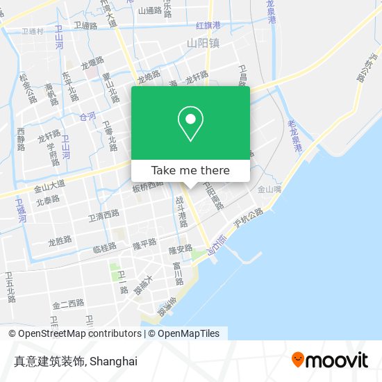 真意建筑装饰 map