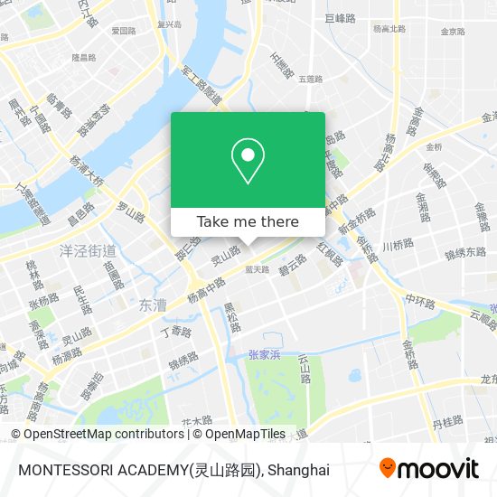 MONTESSORI ACADEMY(灵山路园) map