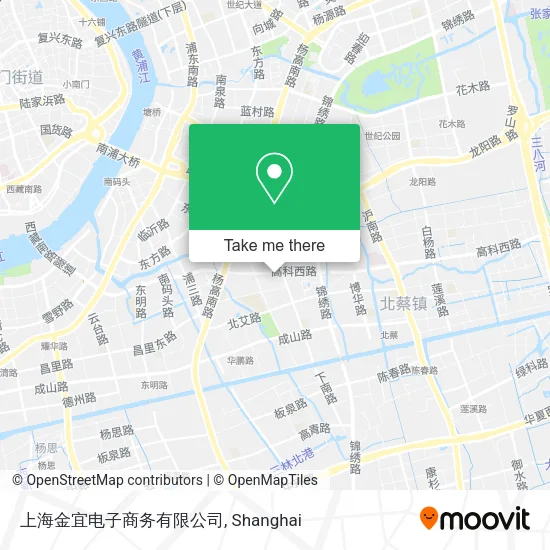 上海金宜电子商务有限公司 map