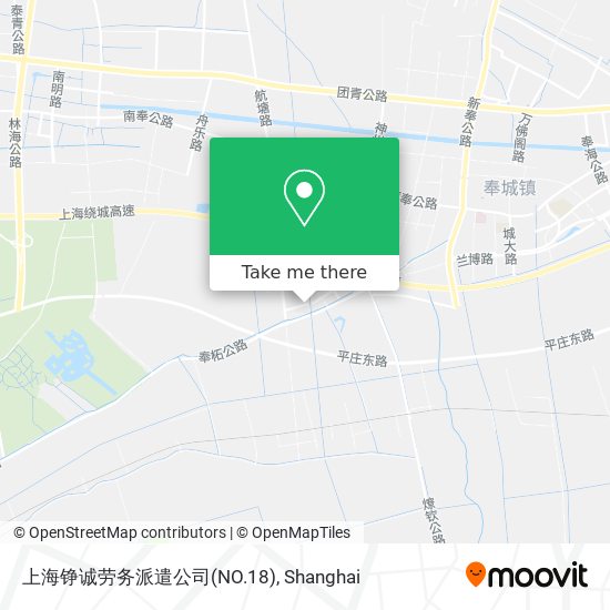 上海铮诚劳务派遣公司(NO.18) map