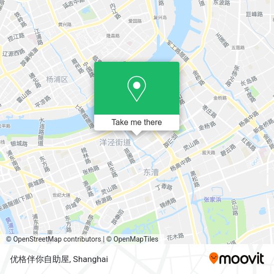 优格伴你自助屋 map