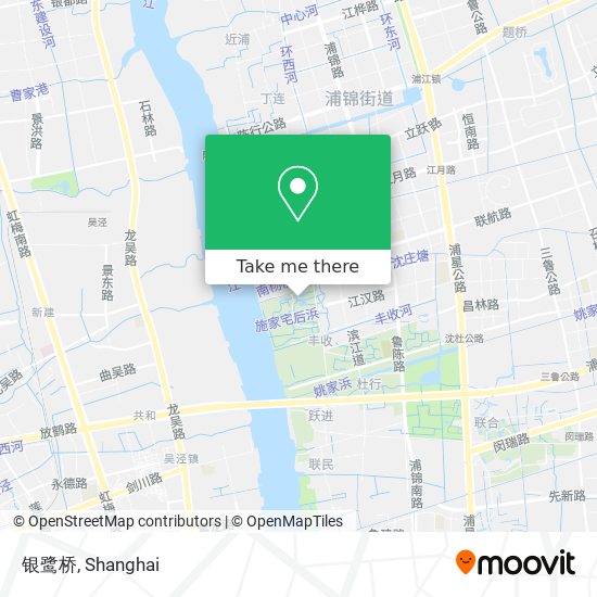 银鹭桥 map
