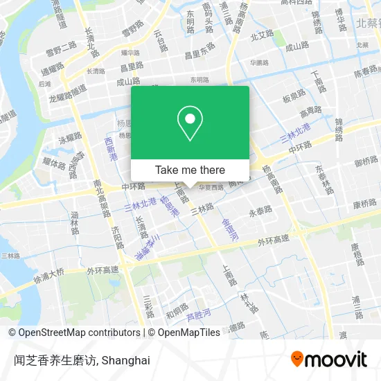 闻芝香养生磨访 map