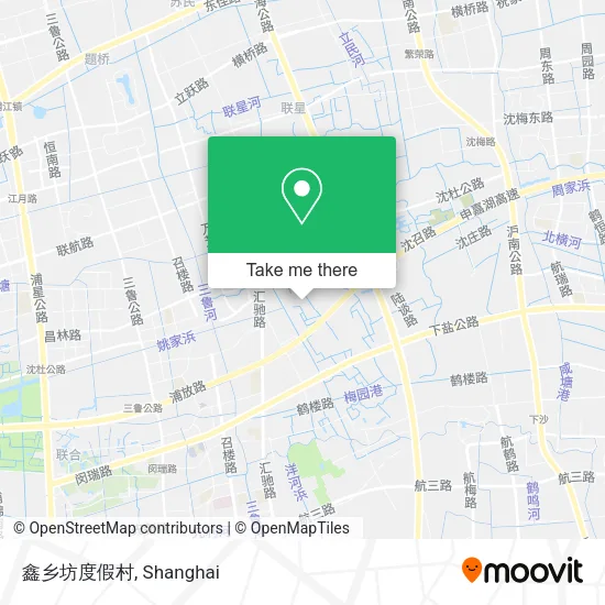 鑫乡坊度假村 map