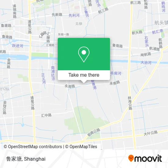 鲁家塘 map