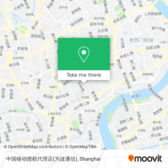 中国移动授权代理店(为波通信) map