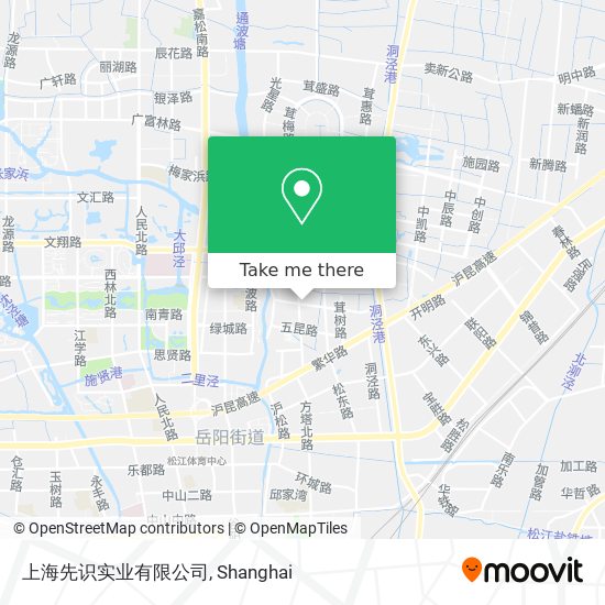 上海先识实业有限公司 map