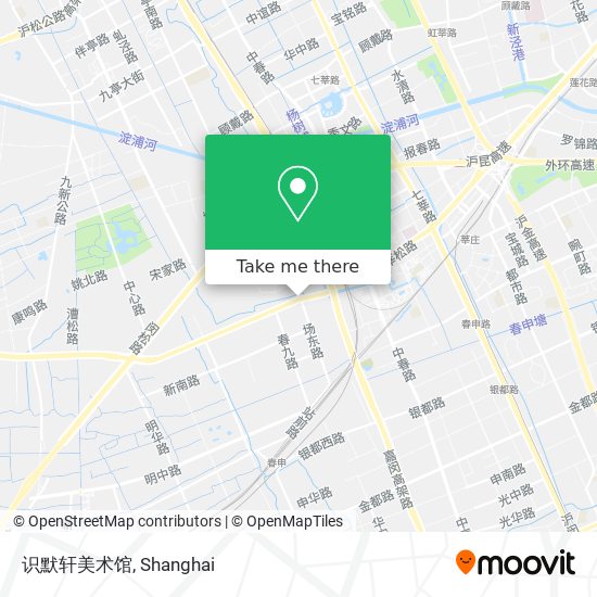 识默轩美术馆 map