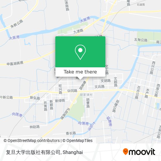 复旦大学出版社有限公司 map