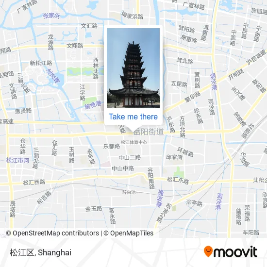 松江区 map