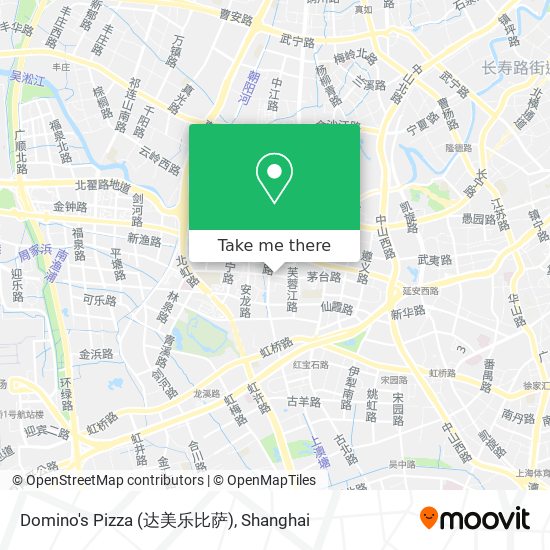 Domino's Pizza (达美乐比萨) map