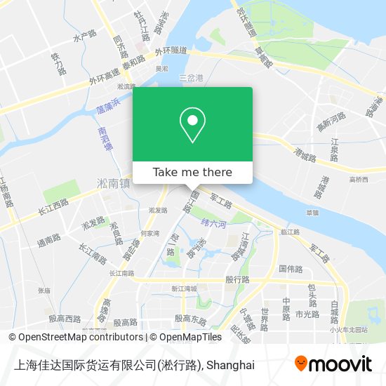 上海佳达国际货运有限公司(淞行路) map