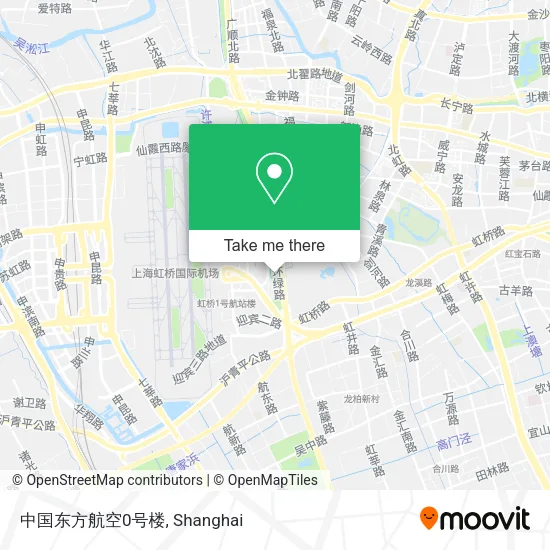 中国东方航空0号楼 map